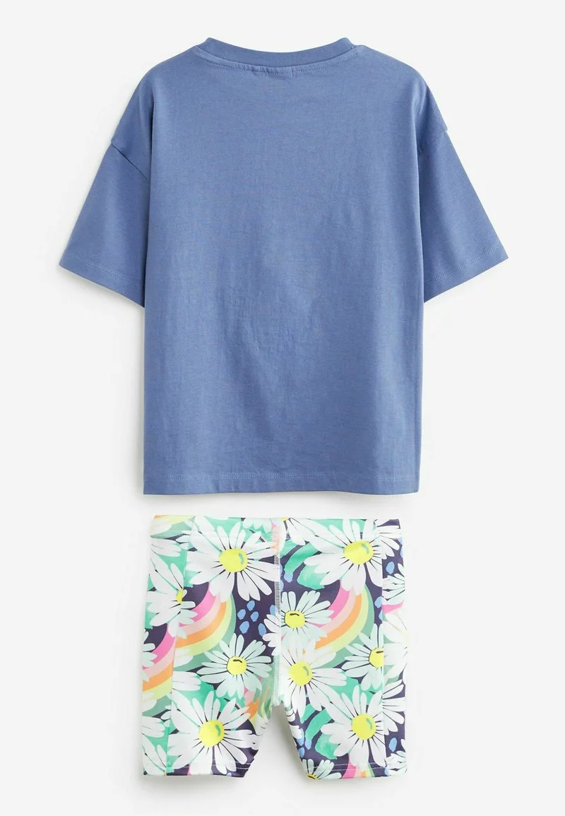 Next SET - Shorts - Blue Pink Green Rainbow Daisy | Kinder 4 Next SET - Shorts - Blue Pink Green Rainbow Daisy | Kinder – Bild 4