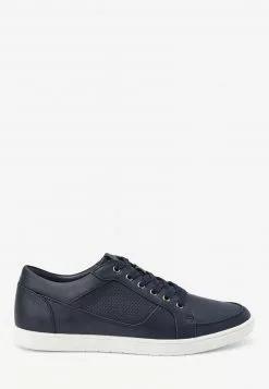 Next TAN PERFORATED TRAINERS - Sneaker Low - Blue | Herren