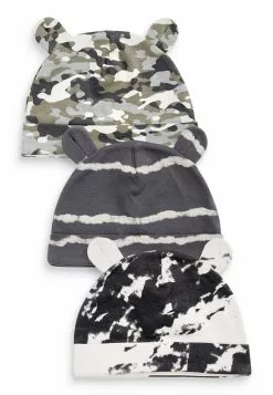 Next 3 PACK - Mütze - Grey | Kinder