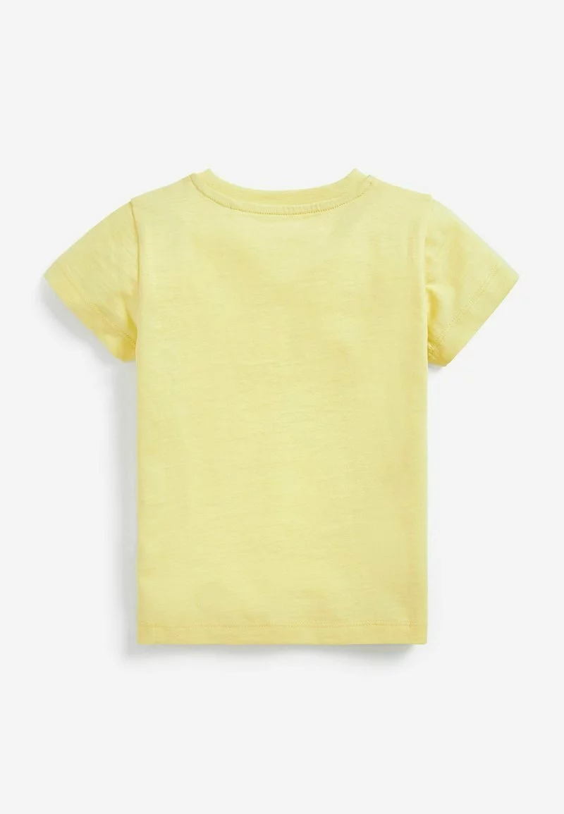 Next Kinder SHORT SLEEVE PLAIN - T-Shirt Basic - Yellow 2 Next Kinder SHORT SLEEVE PLAIN - T-Shirt Basic - Yellow – Bild 2