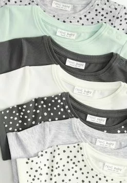 Next 7 PACK - T-Shirt Print - Grey | Unisex -Next Großes Kaufhaus b72bf2b9e6ab4e008be2b155e169cbb5