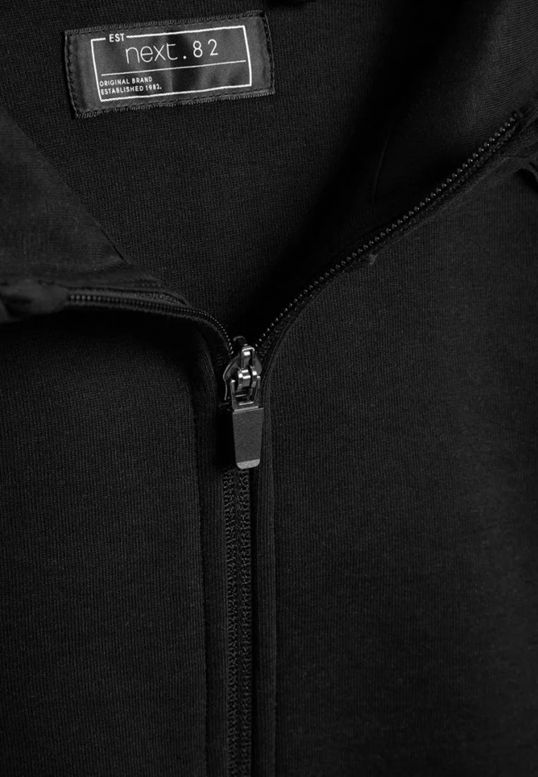 Next Unisex BLACK SPORTS ZIP THROUGH - Sweatjacke - Black 3 Next Unisex BLACK SPORTS ZIP THROUGH - Sweatjacke - Black – Bild 3