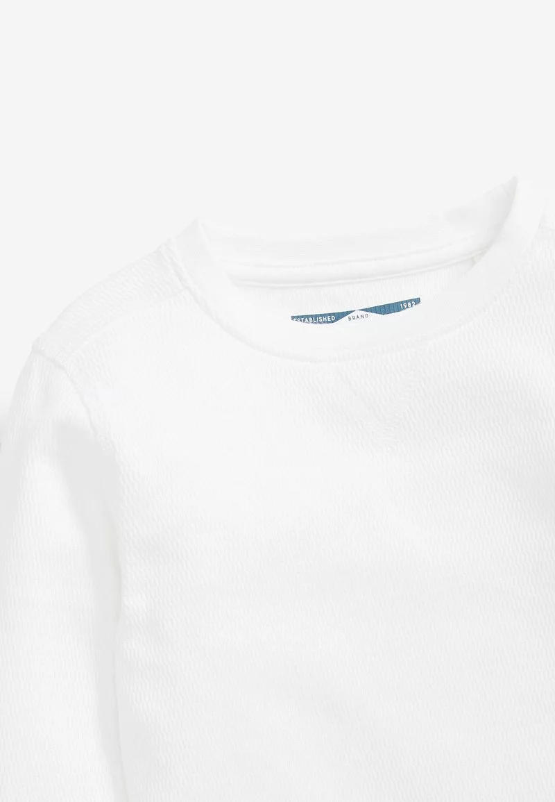 Next Unisex Langarmshirt - White 3 Next Unisex Langarmshirt - White – Bild 3