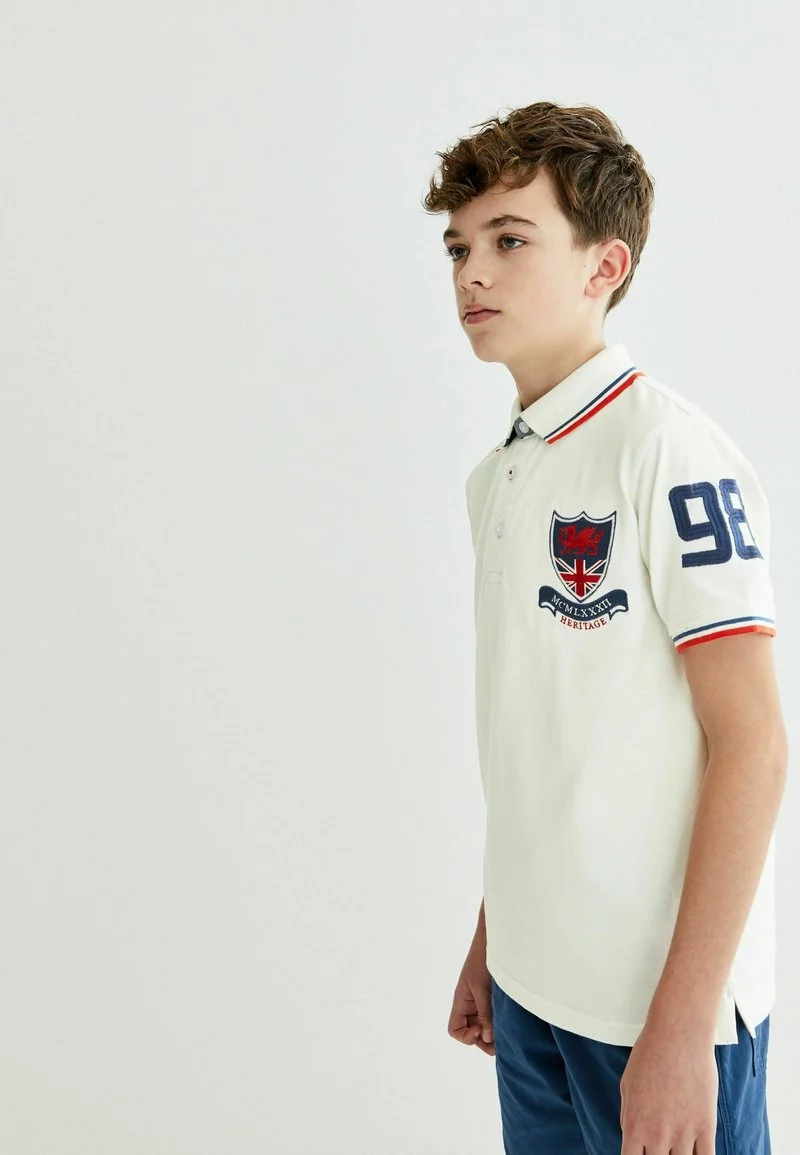 Next Kinder SHORT SLEEVE - Poloshirt - White 1 Next Kinder SHORT SLEEVE - Poloshirt - White