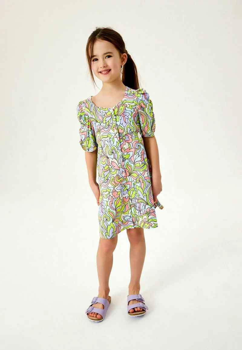 Next SHIRRED - Freizeitkleid - Green | Kinder 1 Next SHIRRED - Freizeitkleid - Green | Kinder
