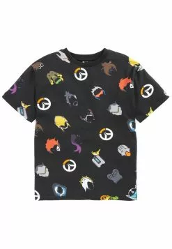 Next Kinder T-Shirt Print - Black