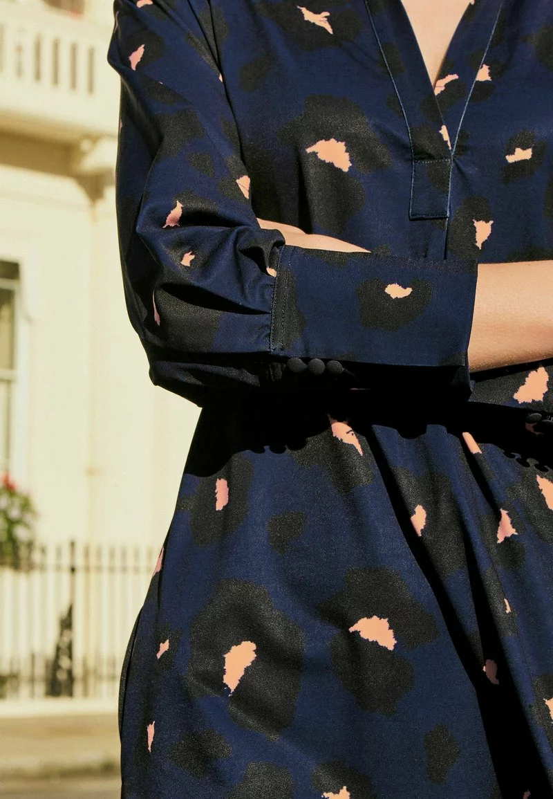 Next Damen LONG SLEEVE - Freizeitkleid - Dark Blue 4 Next Damen LONG SLEEVE - Freizeitkleid - Dark Blue – Bild 4