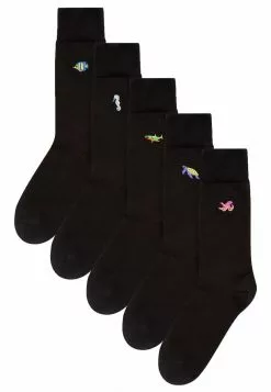 Next Herren FIVE PACK - Socken - Black