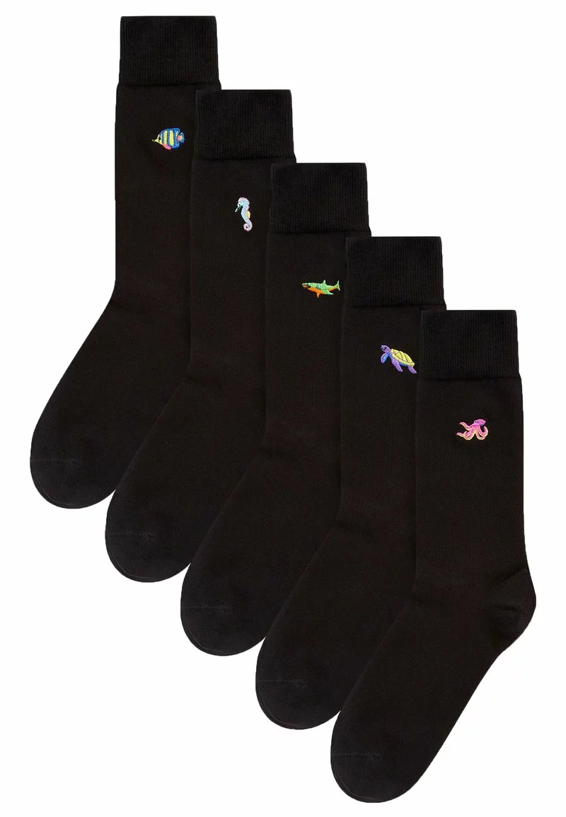 Next Herren FIVE PACK - Socken - Black 1 Next Herren FIVE PACK - Socken - Black