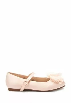 Next Kinder STAIN RESISTANT CORSAGE OCCASION MARY JANE - Riemchenballerina - Blush Pink