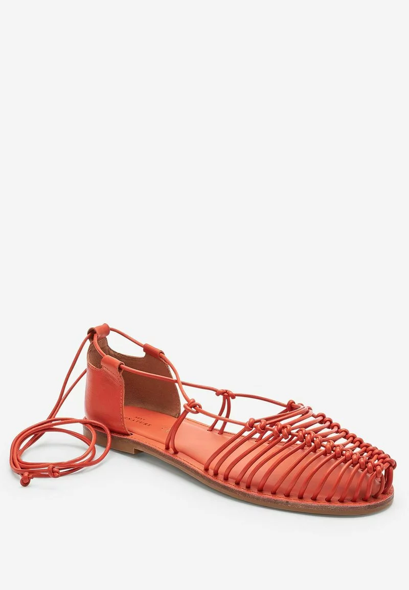 Next Damen Riemensandalette - Orange 3 Next Damen Riemensandalette - Orange – Bild 3