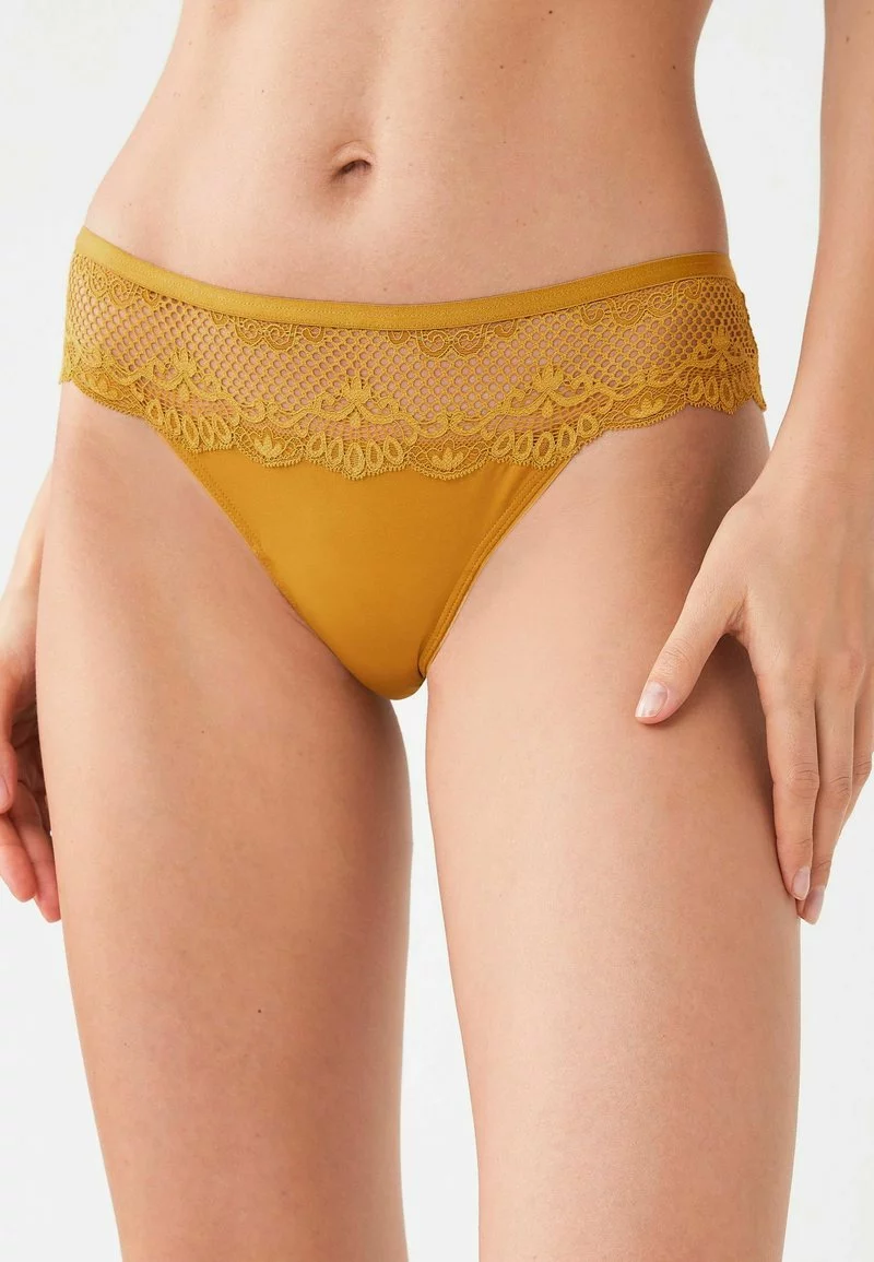 Next Damen EXTRA HIGH LEG - Panties - Ochre 1 Next Damen EXTRA HIGH LEG - Panties - Ochre