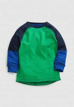 Next Unisex COLOURBLOCK LONG SLEEVE T-SHIRTS 5 PACK - Langarmshirt - Green -Next Großes Kaufhaus ba1351e7fe1e4c1ebc6ebacde1c0c51b