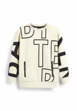 Next Kinder LOGO - Sweatshirt - Stone -Next Großes Kaufhaus ba24b8a398c941b68f1e275a00c6b475