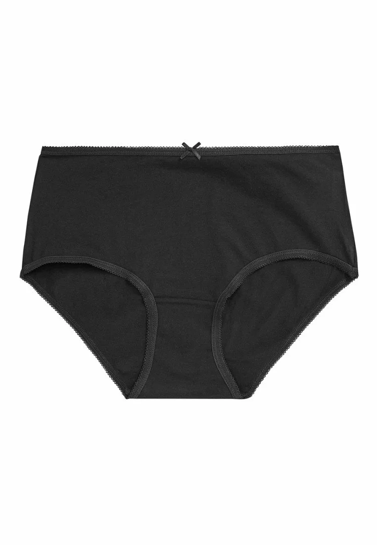 Next Damen COTTON KNICKERS FIVE PACK-MIDI - Panties - Black 7 Next Damen COTTON KNICKERS FIVE PACK-MIDI - Panties - Black – Bild 7