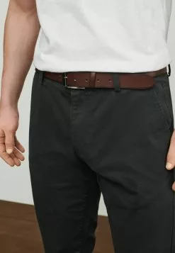 Next BELTED SOFT TOUCH - Chino - Charcoal Grey | Herren -Next Großes Kaufhaus badf41e232eb458590d05db7014a5314