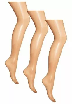 Next Damen 3PACK - Strumpfhose - Brown