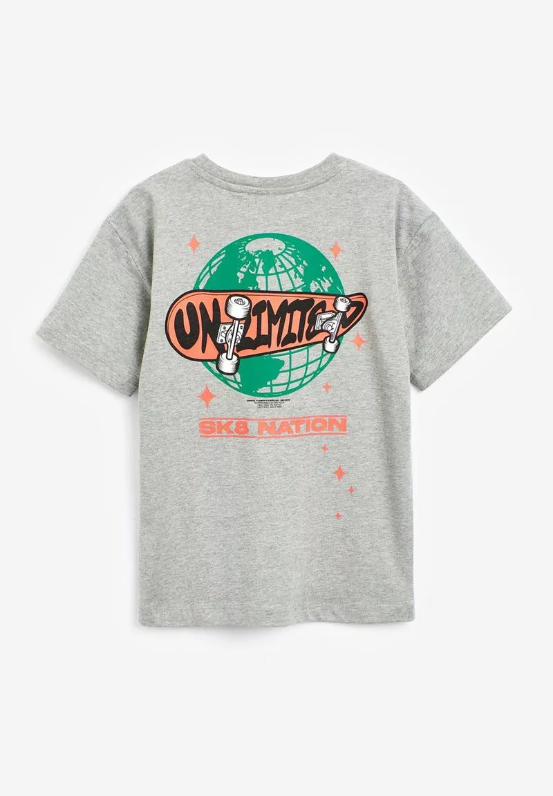 Next Kinder T-Shirt Print - Grey 3 Next Kinder T-Shirt Print - Grey – Bild 3