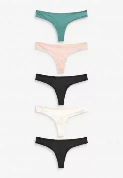 Next Damen 5 PACK - Slip - Green 19 Next Damen 5 PACK - Slip - Green -Next Großes Kaufhaus bb26a746e4e8495fbf95f9b7b4d800ee