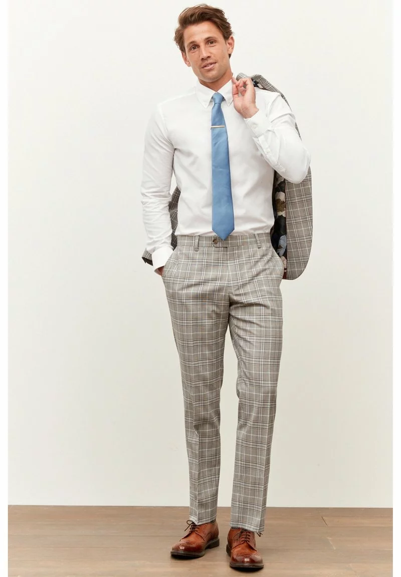 Next Herren Anzughose - Taupe Brown 1 Next Herren Anzughose - Taupe Brown