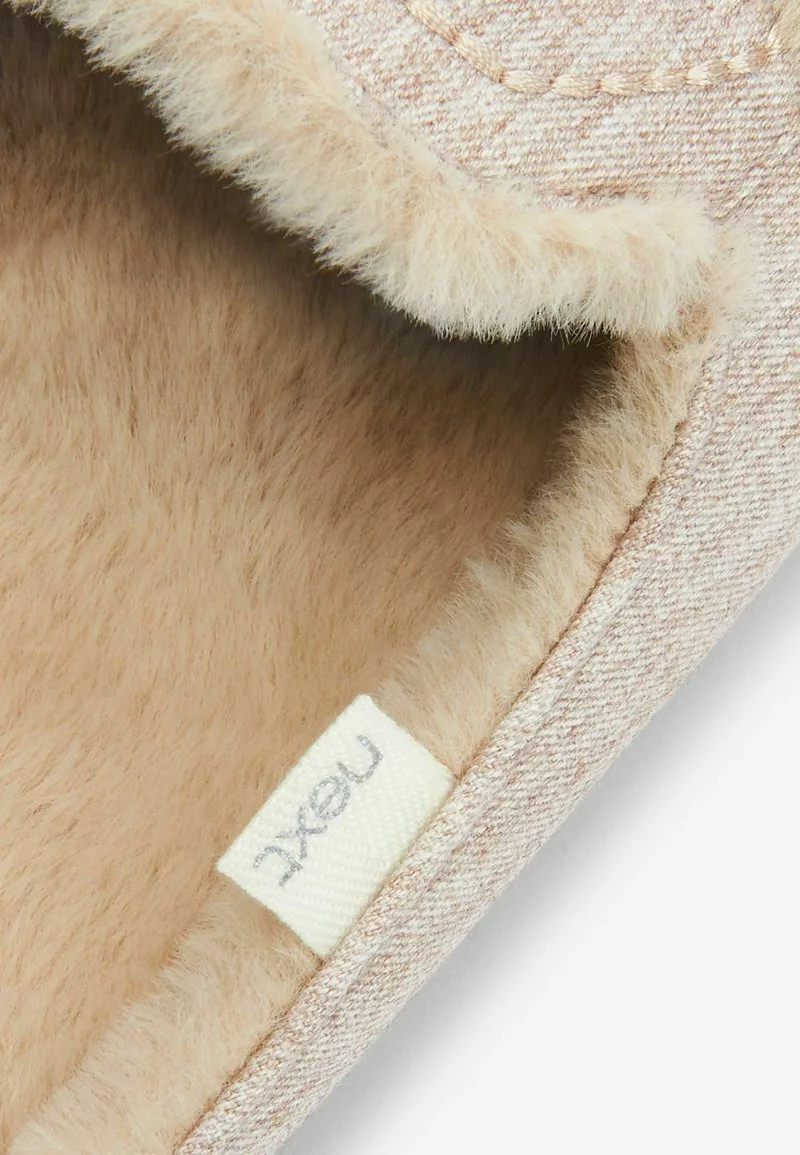 Next Damen Hausschuh - Beige 3 Next Damen Hausschuh - Beige – Bild 3