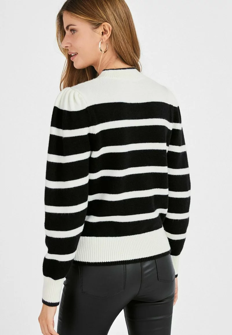 Next Damen VOLUME SLEEVE - Strickpullover - Multicoloured 3 Next Damen VOLUME SLEEVE - Strickpullover - Multicoloured – Bild 3