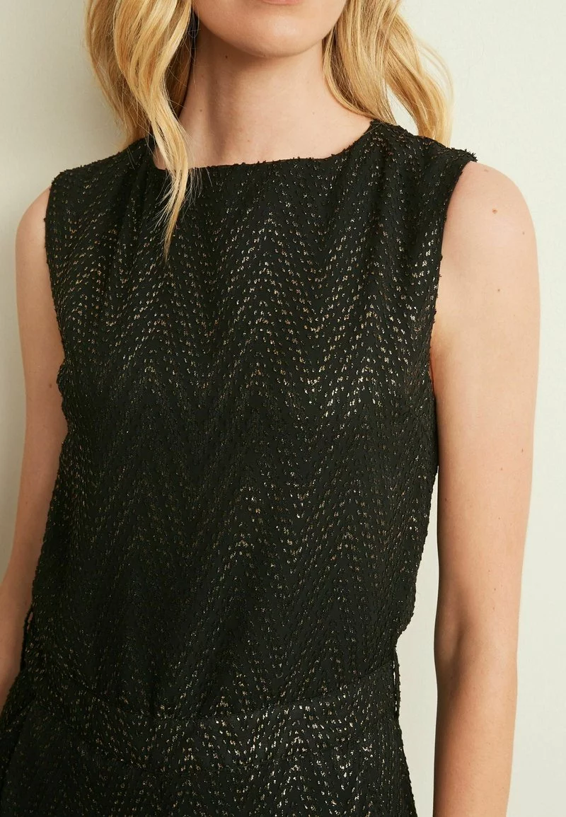 Next Damen METALLIC - Jumpsuit - Black 3 Next Damen METALLIC - Jumpsuit - Black – Bild 3