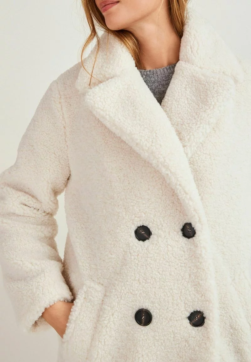 Next Damen Wintermantel - Off-white 3 Next Damen Wintermantel - Off-white – Bild 3