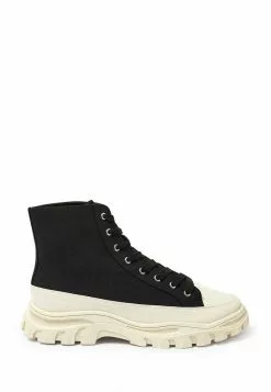 Next FOREVER COMFORT CHUNKY SOLE DETAIL - Sneaker High - Black | Damen