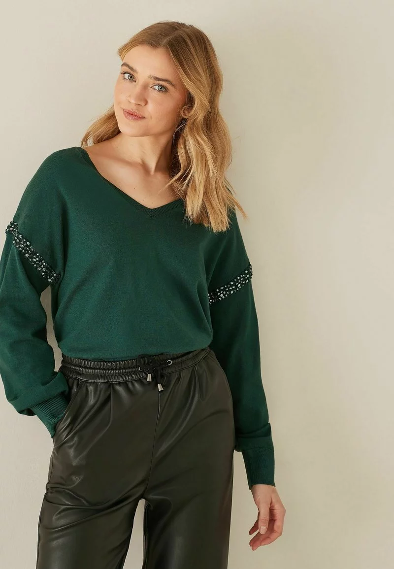 Next Damen Strickpullover - Green 1 Next Damen Strickpullover - Green