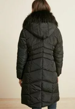 Next Damen MIT KUNSTFELLBESATZ - Wintermantel - Black -Next Großes Kaufhaus bcaea8d5717f4f728aab76f13d2d1a1b