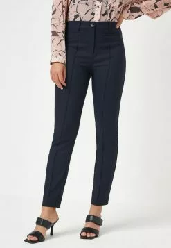 Next Damen SMART CAPRI - Stoffhose - Navy Blue
