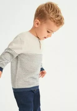 Next Kinder Strickpullover - White