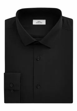 Next Herren WHITE SKINNY FIT SINGLE CUFF EASY CARE SHIRT - Hemd - Black -Next Großes Kaufhaus bd8cc58a57af4e51b92867d42a2ef7d0