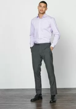 Next Herren WITH MOTION FLEX WAISTBAND - Stoffhose - Grey