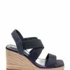 Next FOREVER COMFORT CROSS OVER - Keilsandalette - Navy Blue | Damen