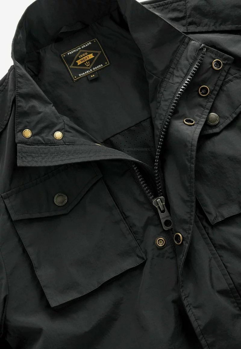 Next Herren Leichte Jacke - Black 3 Next Herren Leichte Jacke - Black – Bild 3