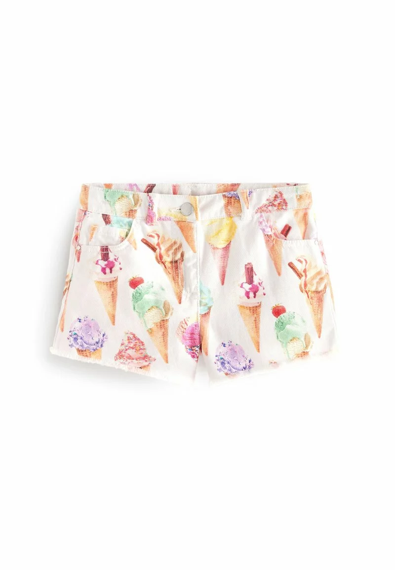 Next Kinder FRAYED HEM - Jeans Shorts - Multi Print 2 Next Kinder FRAYED HEM - Jeans Shorts - Multi Print – Bild 2