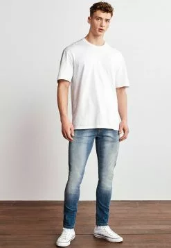 Next Herren Jeans Slim Fit - Intense Bright Blue