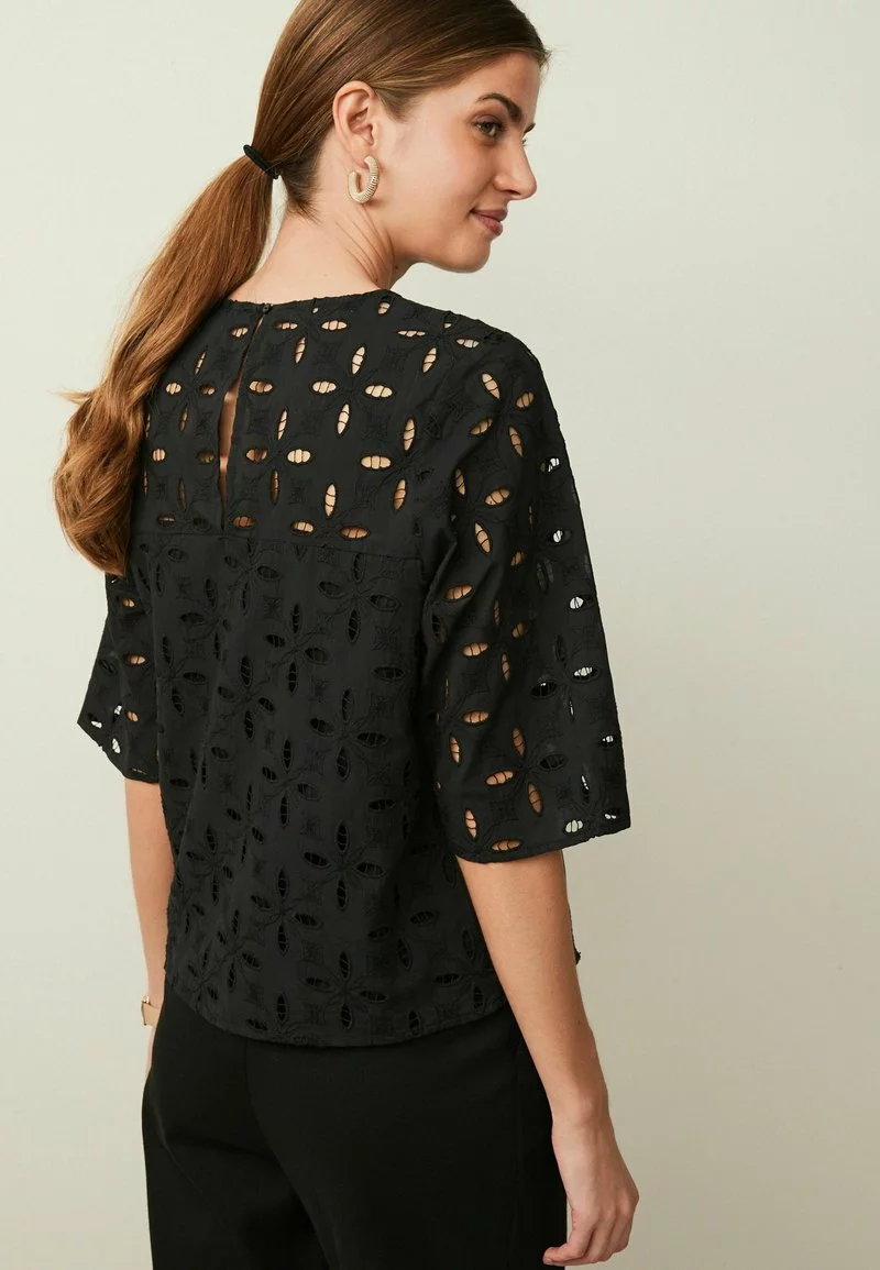Next Damen BOXY - Bluse - Black 2 Next Damen BOXY - Bluse - Black – Bild 2