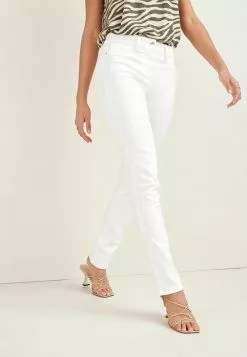 Next POWER STRETCH - Jeans Slim Fit - White | Damen