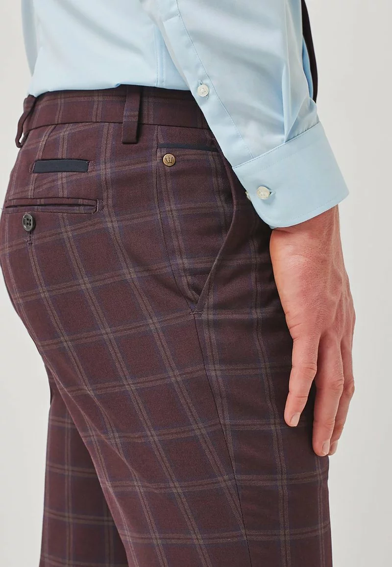 Next Herren Stoffhose - Dark Purple 3 Next Herren Stoffhose - Dark Purple – Bild 3