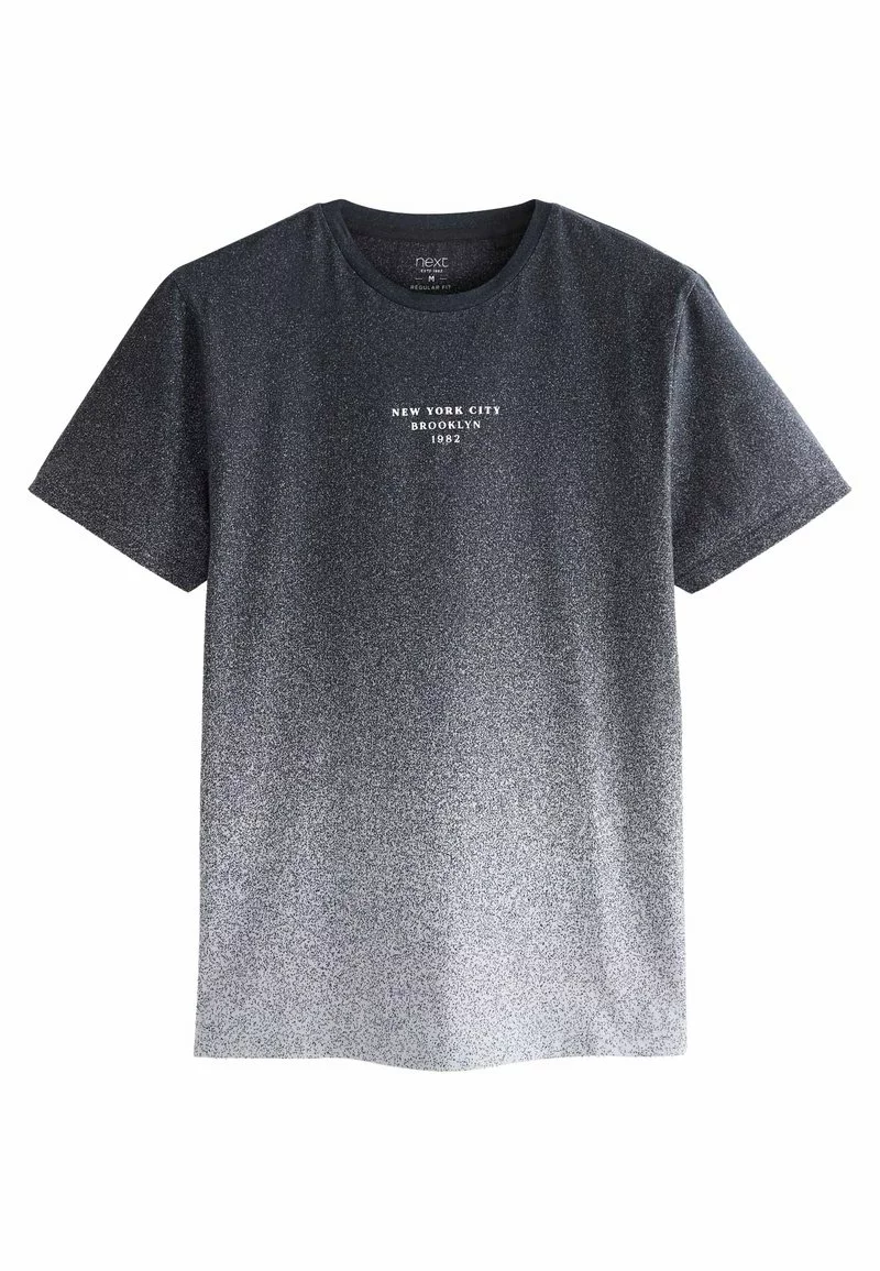 Next Herren T-Shirt Print - Black 5 Next Herren T-Shirt Print - Black – Bild 5