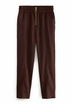 Next Damen ZIP FRONT TAPER LEG - Stoffhose - Brown 9 Next Damen ZIP FRONT TAPER LEG - Stoffhose - Brown -Next Großes Kaufhaus bf858150a6a34d1e95bfe3acbdd72524