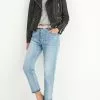 Next Damen Lederjacke - Black