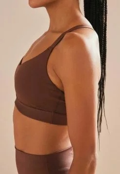 Next Damen MEDIUM IMPACT CROP - Bustier - Dark Brown -Next Großes Kaufhaus bfc8d58f75ad43faaa13a4bed7dea61b