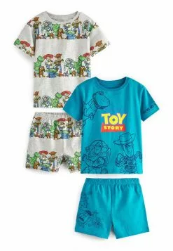 Next Kinder 2 PACK - Nachtwäsche Set - Blue Grey Toy Story