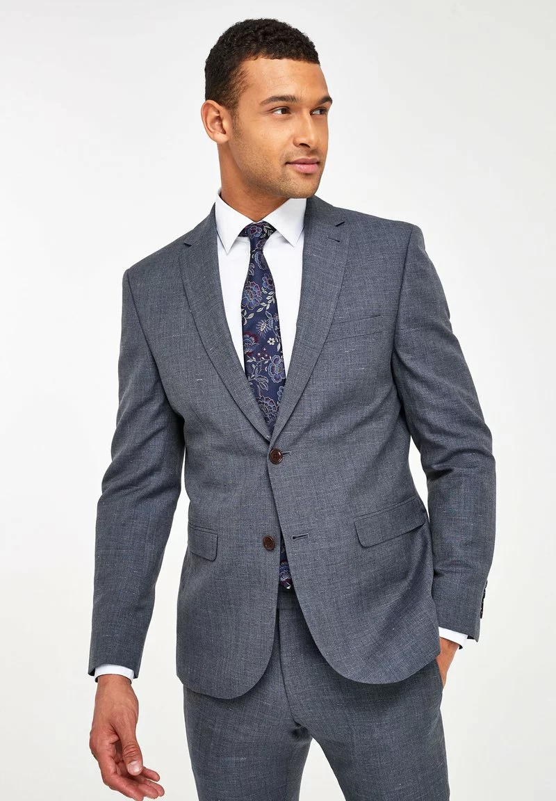 Next Herren SLIM FIT - Anzugsakko - Light Blue 1 Next Herren SLIM FIT - Anzugsakko - Light Blue