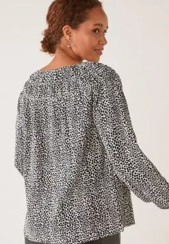 Next Damen SMOCK LONG SLEEVE TOP - Bluse - White -Next Großes Kaufhaus c0159488f4234f2caf9900211900cb11