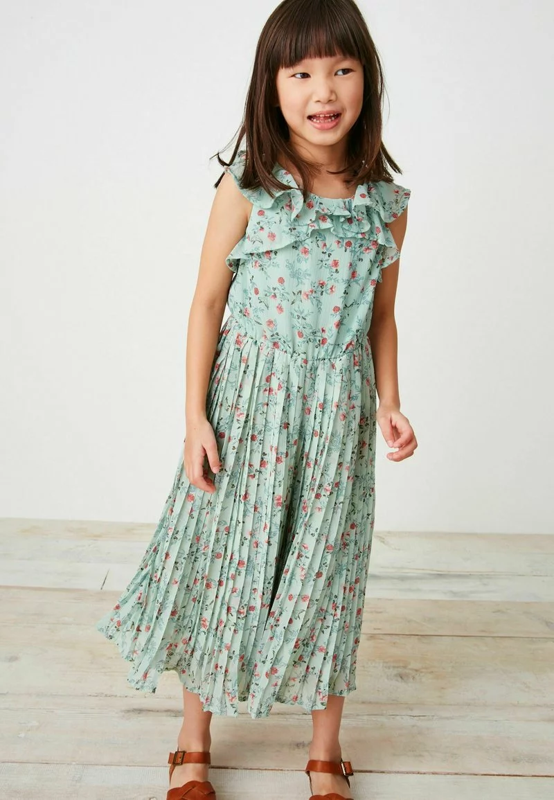 Next PLEATED CHIFFON - Jumpsuit - Mint Green Ditsy | Kinder 2 Next PLEATED CHIFFON - Jumpsuit - Mint Green Ditsy | Kinder – Bild 2